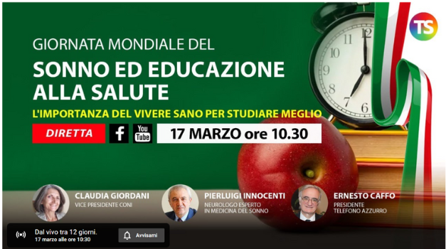Sonno ed educazione alla salute - L'importanza del vivere sano per studiare meglio